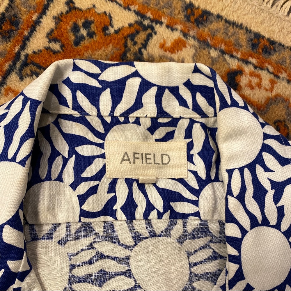 COPY - FAR AFIELD PRINTED SHORT SLEEVE SHIRT